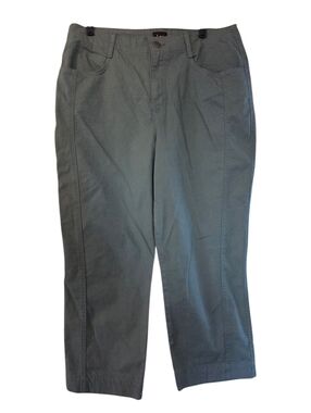 Lee Olive Green Pants Mid Rise Straight Leg Size 12